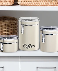 Oggi 62 fl oz Stainless Steel Coffee Canister