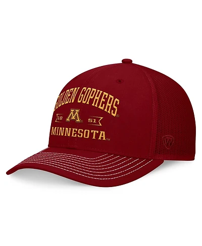 Top of the World Men's Maroon Minnesota Golden Gophers Carson Trucker Adjustable Hat