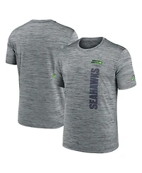 Nike Men's Gray Seattle Seahawks 2024 Sideline Velocity Performance T-Shirt
