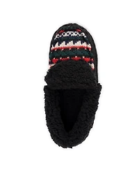 Muk Luks Women's Anais Moccasin Slippers, Oatmeal Birdseye, XLarge