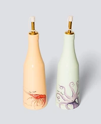 Yvonne Ellen Ceramic Oil and Vinegar Set