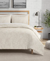 Lucky Brand Ava Floral Jacquard 3-Pc. Duvet Cover Set, Full/Queen