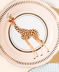 Yvonne Ellen Animal Tea Plates, Set of 4
