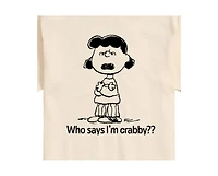Hybrid Apparel Peanuts Crabby Mens Short Sleeve Tee