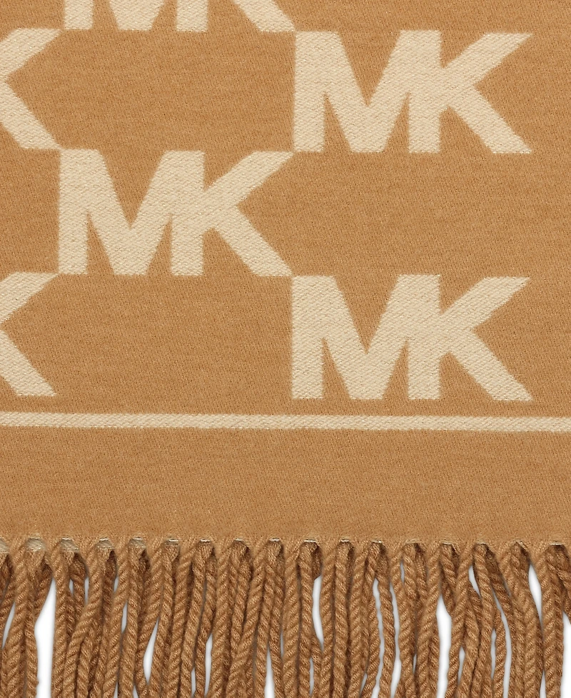 Michael Michael Kors Women's Metallic Logo Wrap Scarf