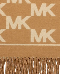 Michael Michael Kors Women's Metallic Logo Wrap Scarf