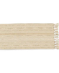 Design Imports Braided Stripe Table Runner, 15x108 Inches