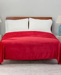 Berkshire Classic Velvety Plush Blanket, Full/Queen, Exclusively at Macy's