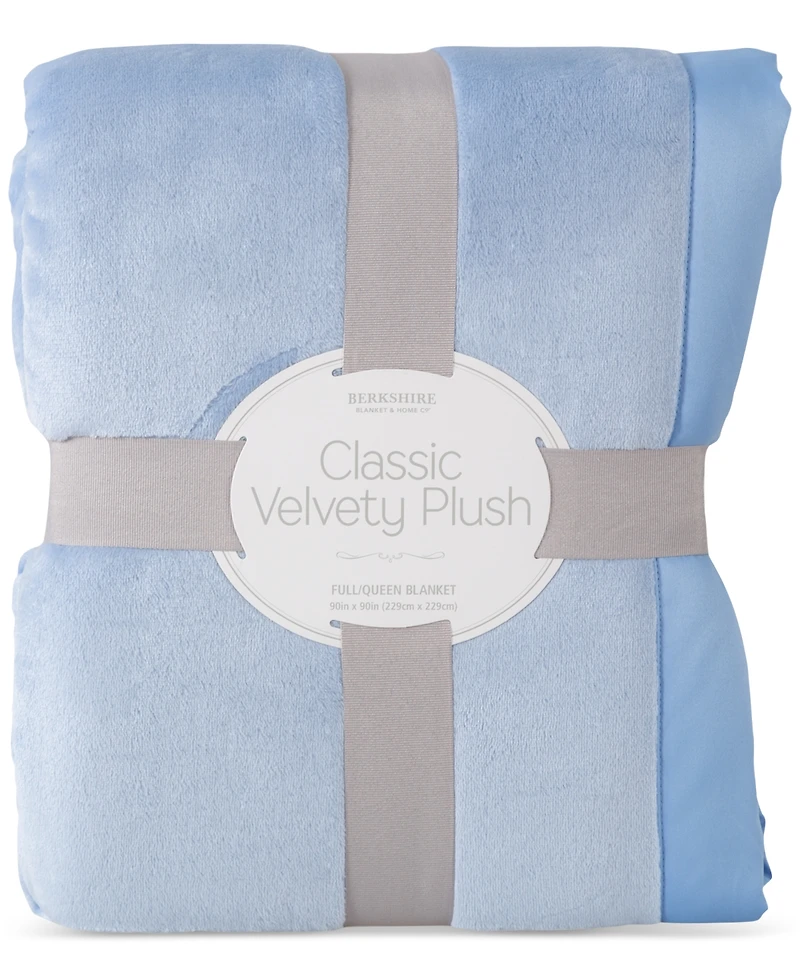 Berkshire Classic Velvety Plush Blanket, King, Exclusively at Macy's