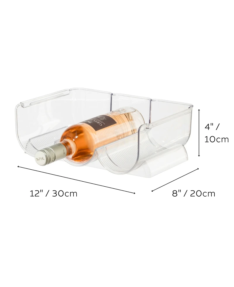 Oggi Set of 2 Stackable Bottle Racks