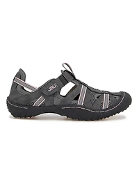 Jbu Women's Regional Water-Ready Strappy Sandal Flats