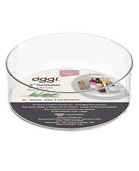 Oggi 9" High Wall Lazy Susan Rotating Organizer for Kitchen