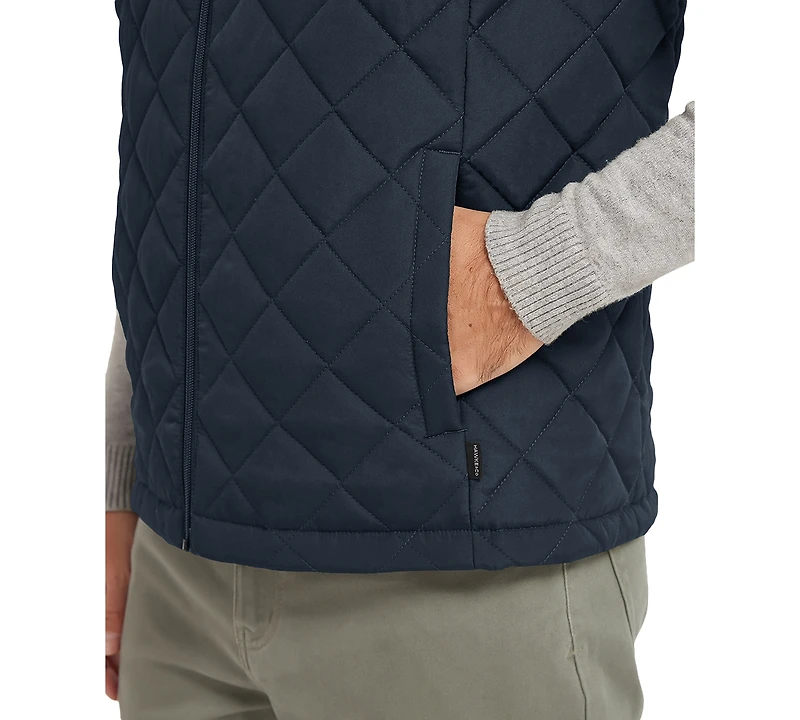 Hawke & Co. Men's Diamond Quilted Heritage Vest, Created for Macy's