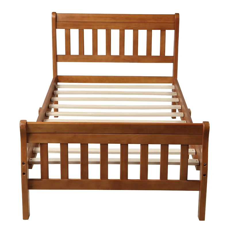 Streamdale Twin Platform Bed Frame with Headboard and Footboard
