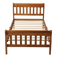 Streamdale Twin Platform Bed Frame with Headboard and Footboard