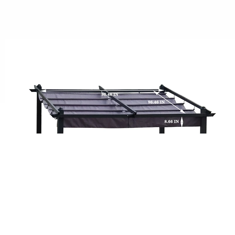 Streamdale 10x10 Ft Outdoor Patio Pergola Canopy