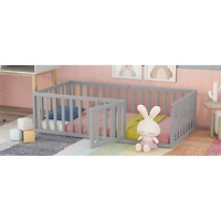 Streamdale Twin Wood Daybed Frame With Fence