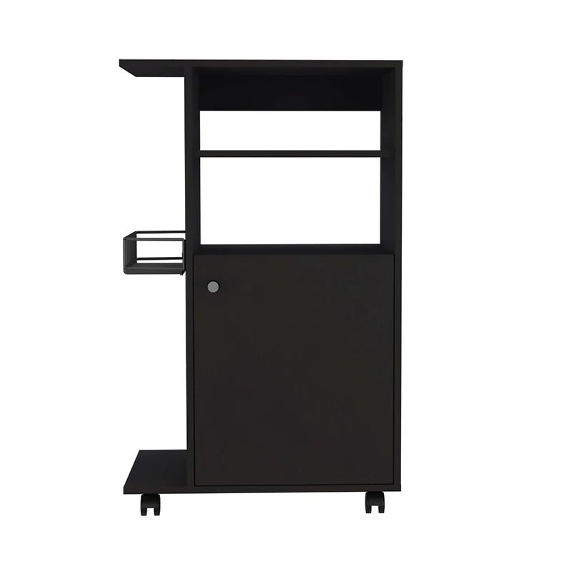 Streamdale Nepenthe 1-Shelf Kitchen Cart With Caster White