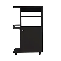 Streamdale Nepenthe 1-Shelf Kitchen Cart With Caster White