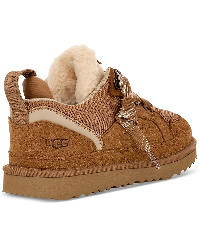 Ugg Kids Lowmel Lace-Up Cozy Sneakers