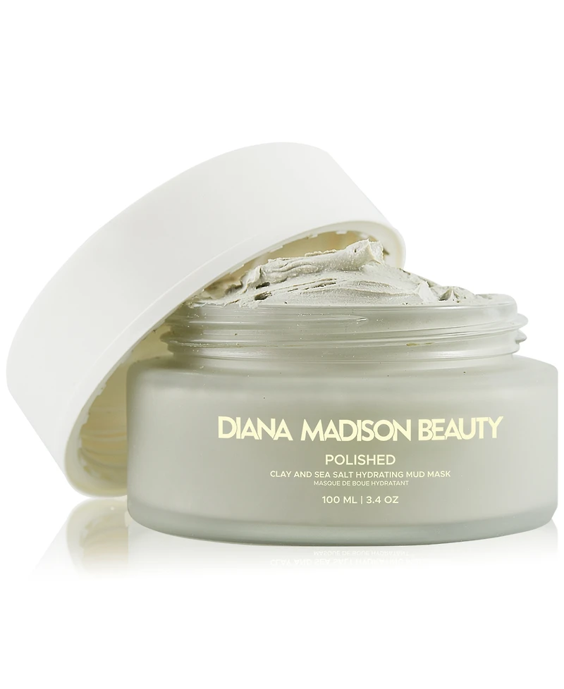 Diana Madison Beauty Polished Clay & Sea Salt Hydrating Mud Mask, 3.4 oz.
