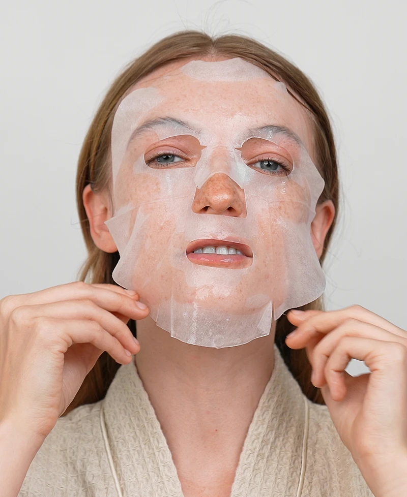 Diana Madison Beauty The Glow Factor Rosehip Seed Oil Hydrating Face Sheet Mask, 5-Pk.