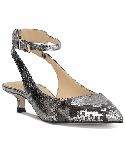 Jessica Simpson Women's Vellana Ankle-Strap Kitten-Heel Pumps