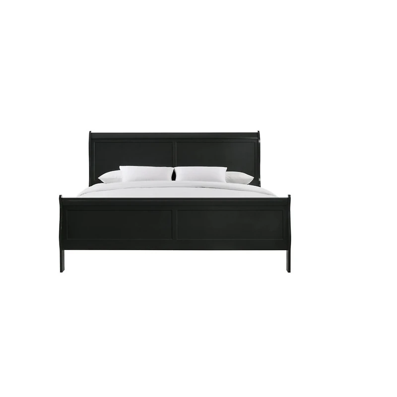 Streamdale Louis Phillipe Queen Panel Sleigh Bed