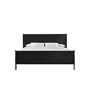 Streamdale Louis Phillipe Queen Panel Sleigh Bed