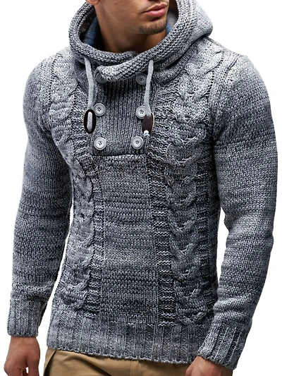 Leif Nelson Men's Knitted Pullover