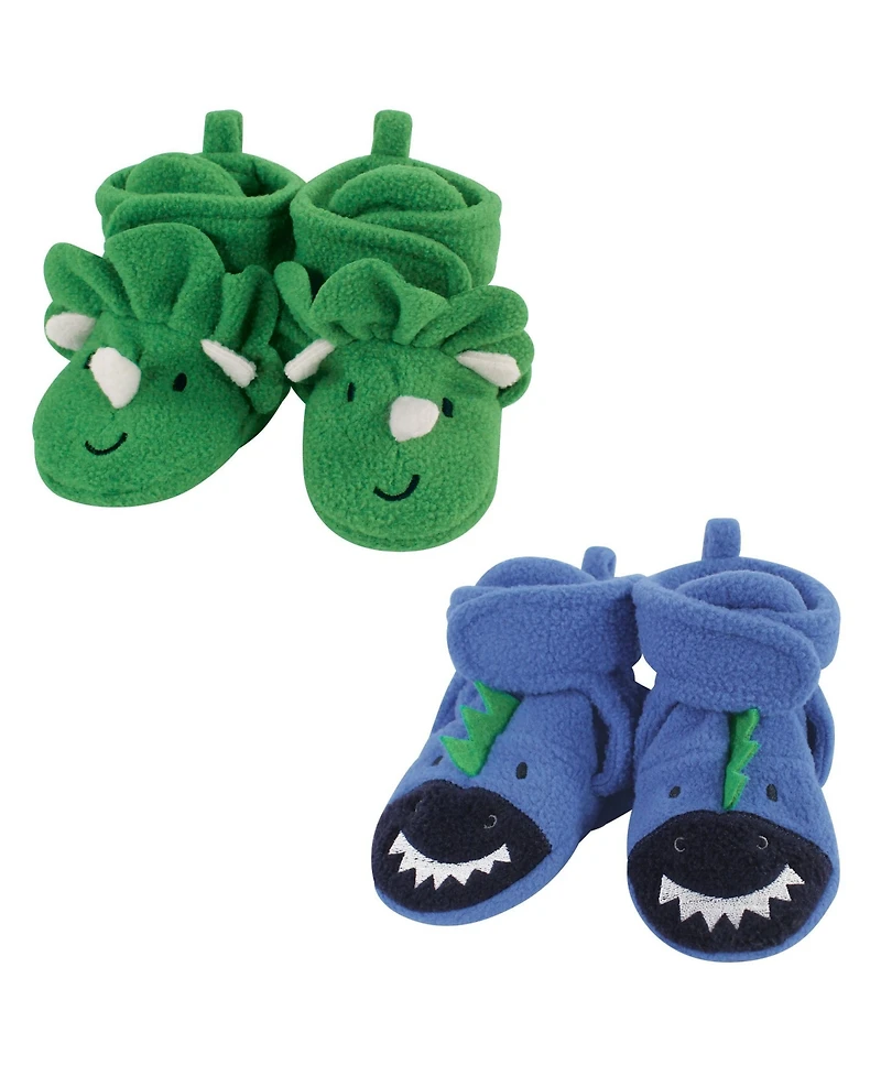 Hudson Baby Boys Cozy Fleece Indoor Boots