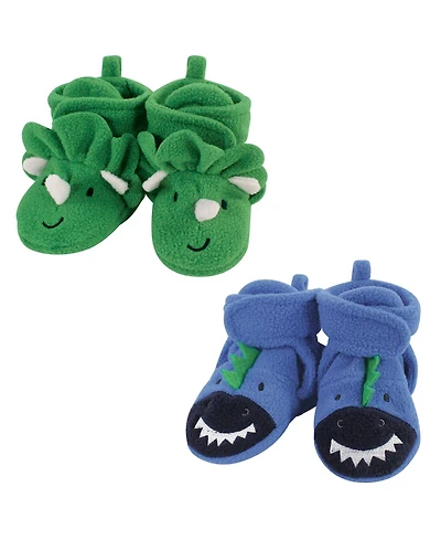 Hudson Baby Boys Cozy Fleece Indoor Boots