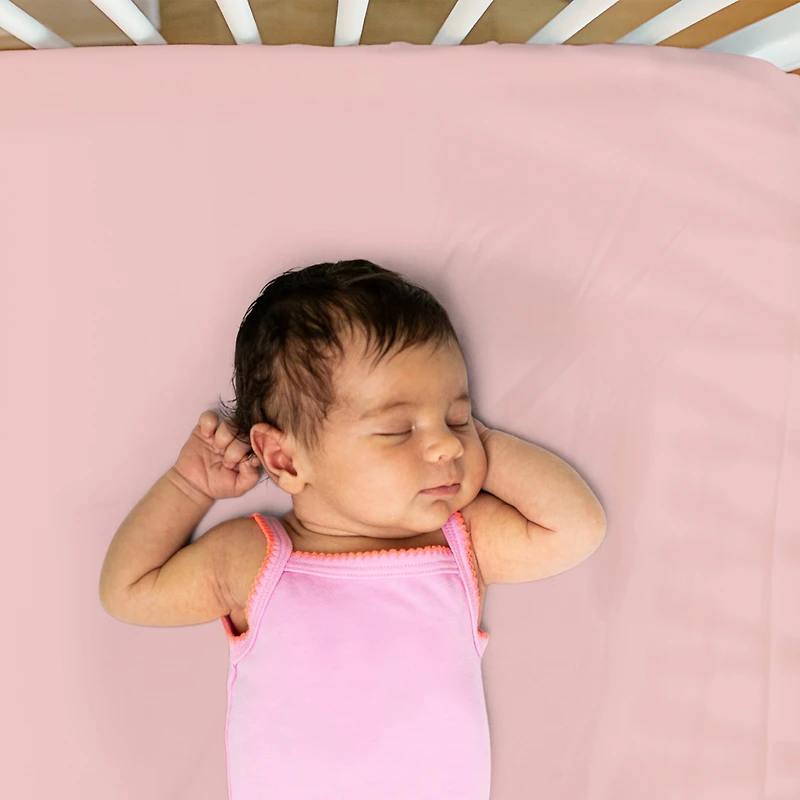 The Peanutshell Whimsical Floral Microfiber 4 Pack Crib Sheets