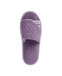 Muk Luks Women's Sally Open Toe Scuff Slippers