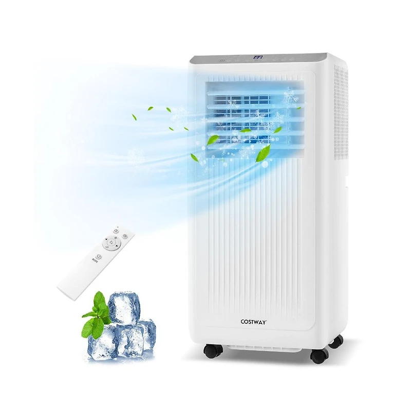 10000 Btu Portable Air Conditioner 3 in 1 Ac Unit Fan and Dehumidifier