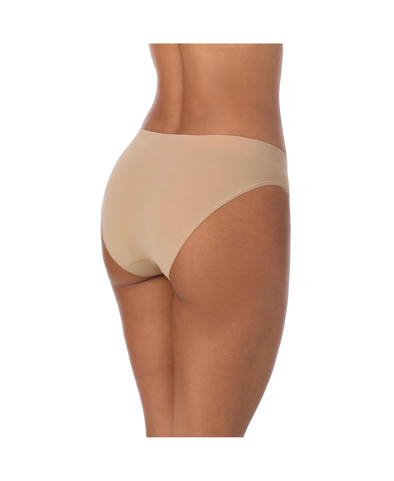 Dkny Women's Seamless Litewear Hi Cut Panty DK5020