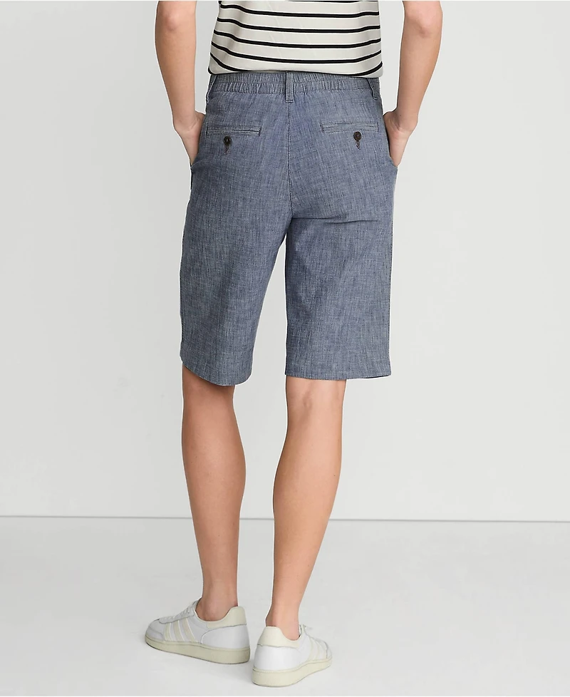 Lands' End Women's Classic 12" Chambray Shorts