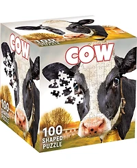 Masterpieces Cow 100 Piece Shaped Jigsaw Puzzle