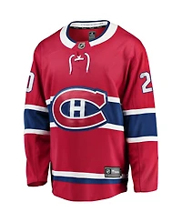 Fanatics Men's Juraj Slafkovsky Red Montreal Canadiens Home Premier Breakaway Player Jersey