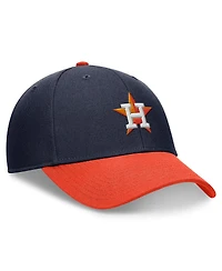 Nike Men's Navy/Orange Houston Astros Evergreen Club Performance Adjustable Hat