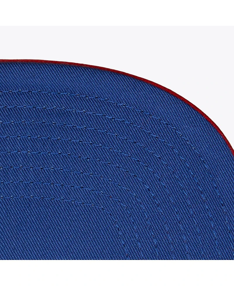 Mitchell & Ness Men's Red Philadelphia Phillies Team Tagged Snapback Hat