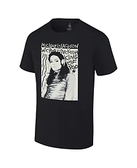 Ripple Junction Men's Black Michael Jackson Portrait T-Shirt