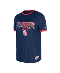 5th & Ocean Navy Usmnt Throwback Ringer T-Shirt