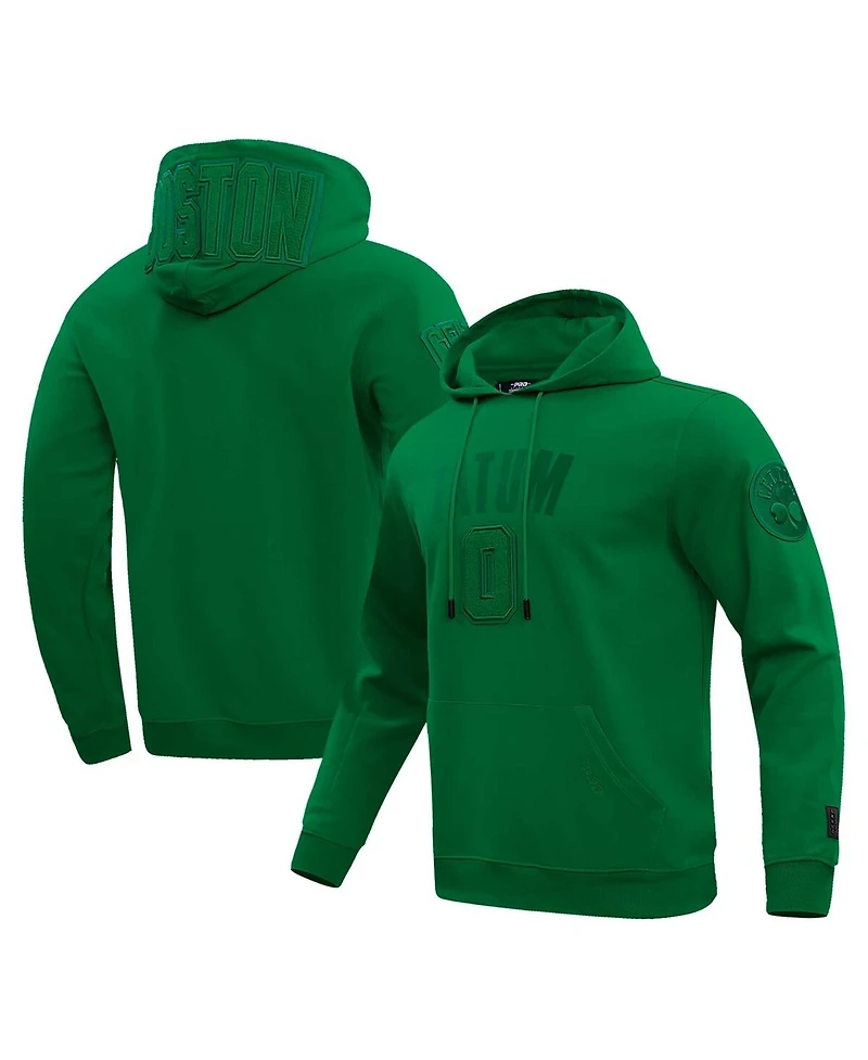 Pro Standard Men's Jayson Tatum Kelly Green Boston Celtics Triple Tonal Player Pullover Hoodie