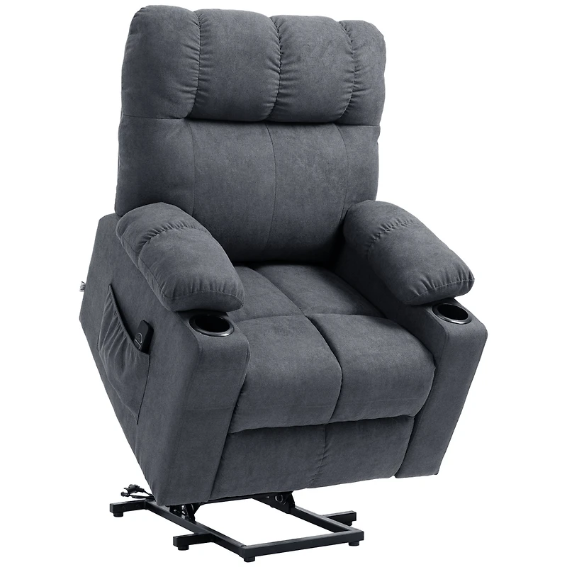 Homcom Lift Chair Recliners for Elderly with Footrest