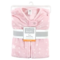 Hudson Baby Baby Girls Hudson Plush Flannel Sleeping Bag