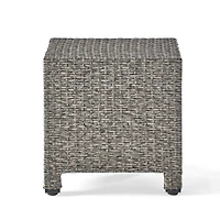Streamdale Polyethylene Rattan Cube Side Table Durable, Versatile, No Assembly