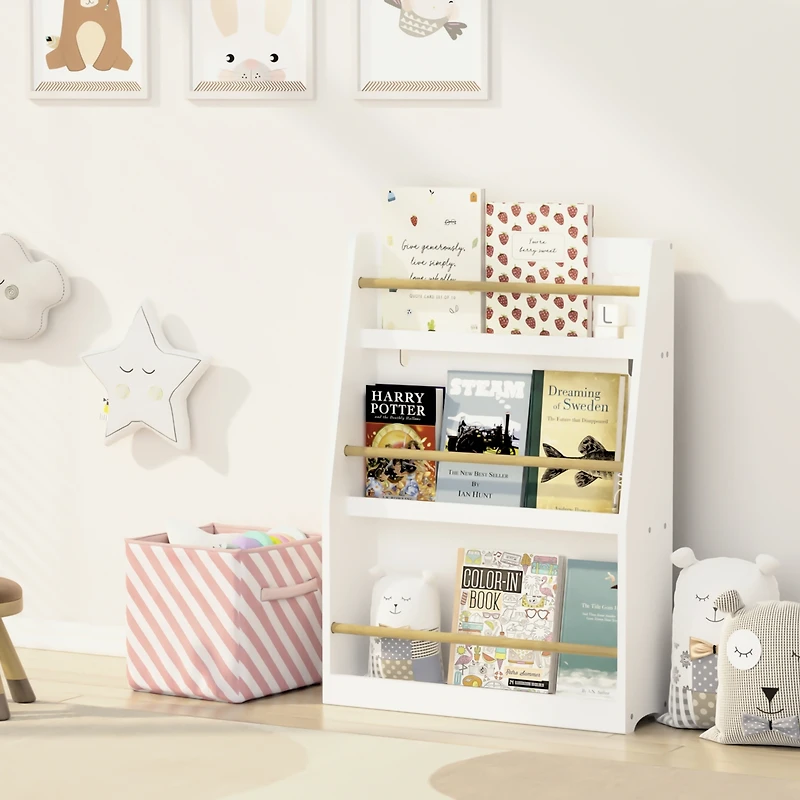 Streamdale Toddler's Book Rack Encourage Reading & Stay Organized