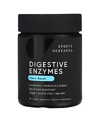 Sports Research Plant-Based Digestive Enzymes