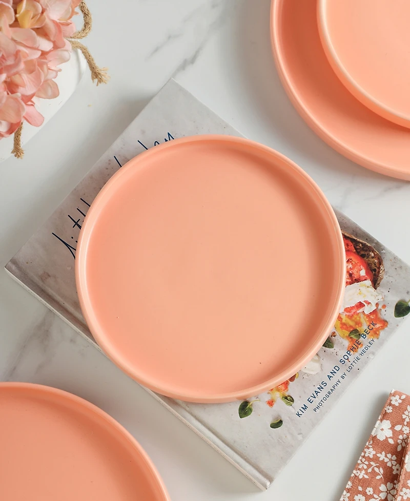 Stone Lain Stella Porcelain Salad Plates, Set of 6